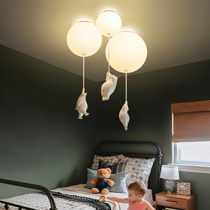 Suspension BalloonGlow – Éclairage Doux & Magique pour Chambre d’Enfant