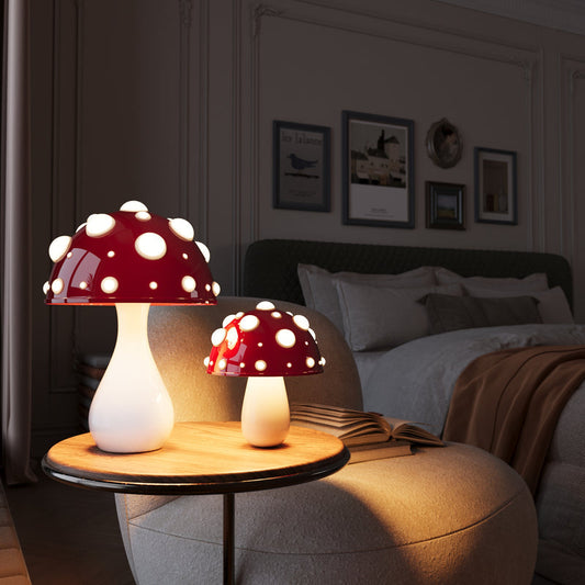 Lampe de Table Amanite - Design Inspiré de la Nature, Élégance et Fonctionnalité