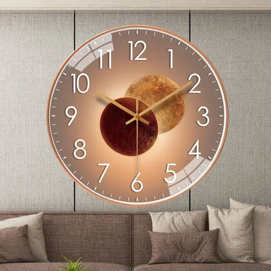 Horloge Murale Silencieuse SilentTime - Design Classique et Élégant