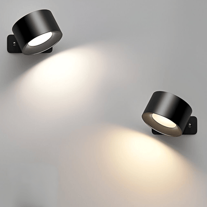 Applique Murale Sans Fil Lumino360 – Éclairage Dimmable & Rotatif